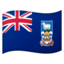 Download Flag: Falkland Islands emoji, Google style
