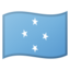 Download Flag: Micronesia emoji, Google style