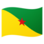 Download Flag: French Guiana emoji, Google style