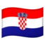 Flag: Croatia emoji on Android