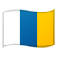 Download Flag: Canary Islands emoji, Google style