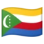 Flag: Comoros emoji on Android