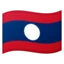 Flag: Laos emoji, Google design