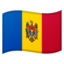 Download Flag: Moldova emoji, Google style