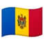 Flag: Moldova emoji, Google design
