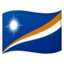 Flag: Marshall Islands emoji, Google design