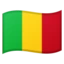 Flag: Mali emoji, Google design
