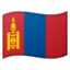 Flag: Mongolia emoji, Google design