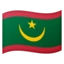 Flag: Mauritania emoji, Google design