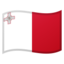 Download Flag: Malta emoji, Google style