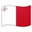 Flag: Malta emoji, Google design