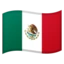 Flag: Mexico emoji, Google design