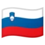 Flag: Slovenia emoji, Google design