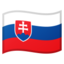 Download Flag: Slovakia emoji, Google style