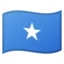 Flag: Somalia emoji, Google design