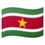 Flag: Suriname emoji, Google design