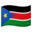 Flag: South Sudan emoji, Google design