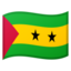 Download Flag: São Tomé & Príncipe emoji, Google style