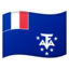 Download Flag: French Southern and Antarctic Lands emoji, Google style