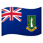 Download Flag: British Virgin Islands emoji, Google style