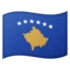 Flag: Kosovo emoji, Google design