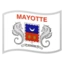 Flag: Mayotte emoji, Google design