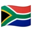 Flag: South Africa emoji, Google design