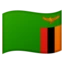 Flag: Zambia emoji, Google design