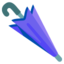 Closed Umbrella emoji, Google design
