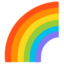 Download Rainbow emoji, Google style