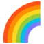 Rainbow emoji on Android