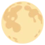 Full Moon emoji on Android