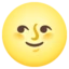 Full Moon Face emoji on Android