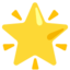Glowing Star emoji on Android