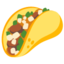 Taco emoji, Google design