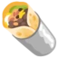 Burrito emoji on Android