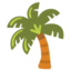 Palm Tree emoji, Google design