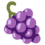 Grapes emoji, Google design