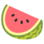 Watermelon emoji, Google design