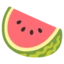 Watermelon emoji on Android