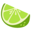 Download Lime emoji, Google style