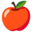 Red Apple emoji on Android