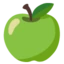 Green Apple emoji on Android