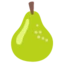 Pear emoji on Android