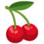 Cherries emoji, Google design