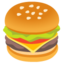 Download Hamburger emoji, Google style