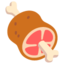 Download Meat on Bone emoji, Google style