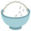 Cooked Rice emoji, Google design