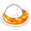 Curry Rice emoji, Google design