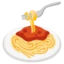Spaghetti emoji on Android